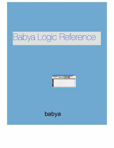 Emagic Babya Logic 2 reference guide